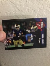 Xavier Watts CUSTOM Notre Dame Football Card Irish PLEASE READ