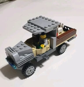 Custom LEGO Build Old Time LKW Hund Minifigur Modell T Pickup - Bild 1 von 7