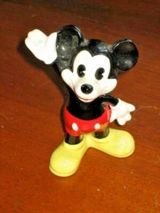Vintage Disneyland 4" Mickey Mouse Ceramic Figure Disney - Bild 1 von 6