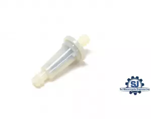 1/4 INLINE FUEL FILTER FOR MOTORCYCLE CLASSIC BSA NORTON TRIUMPH ETC - Picture 1 of 2