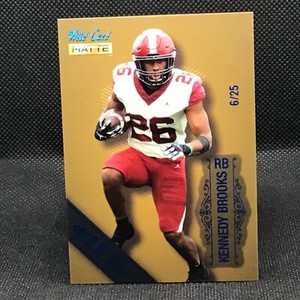 KENNEDY BROOKS 2022 Wild Card Matte #70 SP 6/25 RC Oklahoma