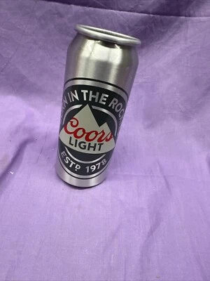 COORS ЛЕГКАЯ СЕРЕБРЯНАЯ ПУЛЯ АЛЮМИНИЙ 16 УНЦИЙ БАНКА (ЧАШКА) НОВЫЙ - Изображение 1 из 3