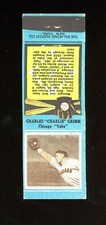 1934 Diamond Match Co. Matchbook Cover Silver Border Baseball C. Grimm VG/EX