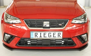 Labio de alerón Rieger CUP para Seat Ibiza KJ FR alerón delantero espada alerón ABS - Imagen 1 de 7
