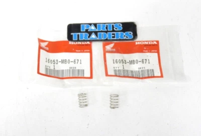 Muelle de carburador genuino Honda (juego 2) V45/V65 Magna Sabre Interceptor 700/750 Foto 1 de 2