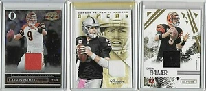 LOTE DE 5 CARTAS JERSEY USADAS JUEGO DIFERENTES CARSON PALMER - Imagen 1 de 3