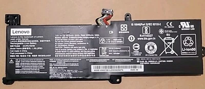 BATERÍA ORIGINAL LENOVO 130-14IKB 7.5V 34WH 4535MAH 2 CELDAS L16L2PB3 Foto 1 de 3