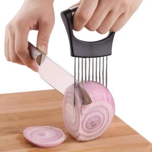 Onion Slicers Holder Vegetable Tomato Shredders Kitchen Tools for Slicing Meat - Picture 1 of 11