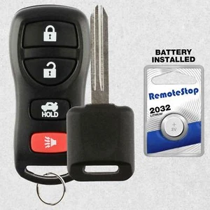 For 2007 2008 2009 2010 2011 2012 Nissan Sentra Keyless Car Remote Fob + Key - Picture 1 of 5
