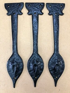 Traditional Kirkpatrick Hinge Fronts 1 1/2 Pairs 380mm 15" Hammered Gothic 797 - Picture 1 of 5