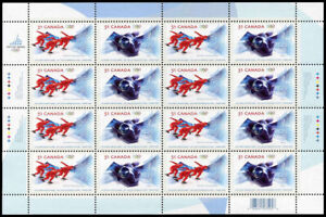 Canada Stamp SHEET#2144a - XX Olympic Winter Games (2006) 2 x 51¢