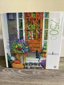 "Autumn Porch" Jigsaw Puzzle Big Ben 750 Piece - 20 "x 27" NEW - Picture 1 of 8