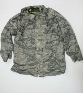 EE. UU. ORIGINAL ABU DIGITAL ORCO RAINSUIT PARKA FECHA 2009 TALLA PEQUEÑA - Imagen 1 de 11