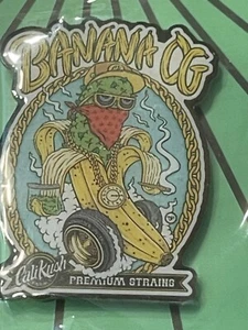 Very Rare Cali Kush Farms BANANA OG Premium Strains Weed Marijuana Ganja Pin - Picture 1 of 2