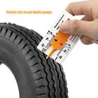Compact and Lightweight Tire Tread Depth Ruler in 020MM for Easy Usage