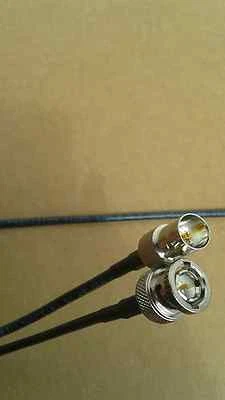 Cable de video Belden1855A HD-SDI Mini RG59 4,5 GHZ BNC macho a BNC hembra 3 pies Foto 1 de 3