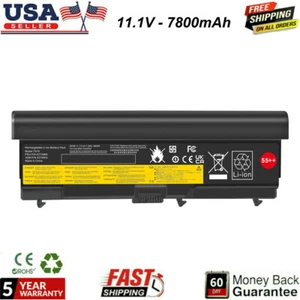 55+ Battery for Lenovo ThinkPad T410 T410i T420 T510 T510i T520 W510 W520 L510 - Picture 1 of 10