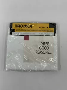Turbo Pascal 5,5 - 5,25"" Set di 4 dischi floppy disk - sigillato - Foto 1 di 3