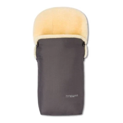 Natural Sheepskin Footmuff Breathable PUTZI made in Germany Baby Shower Gift - Image 1 of 4