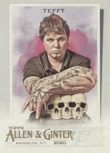 STEVEN TEFFT 2020 Topps Allen & Ginter BASE CARD - TATTOO ARTIST - #274 - Picture 1 of 1