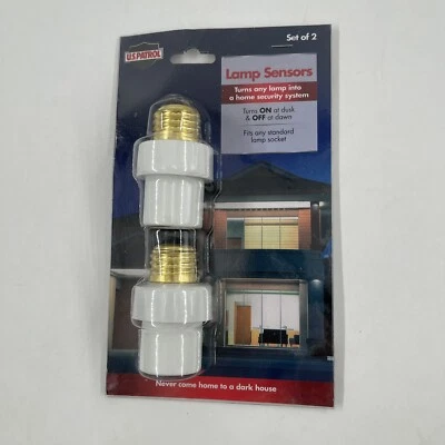 NEW! US Patrol Lamp Sensors  - Home Security System - Fits Standard Sockets - Image 1 of 4