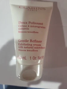 CLARINS Paris Gentle Refiner Exfoliating Cream 1 oz /30ml w/Natural Microbeads - Picture 1 of 10