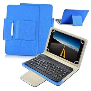 Universal 7.0 inch Android Tablet Case with Keyboard, Removable Wireless - Picture 1 of 8