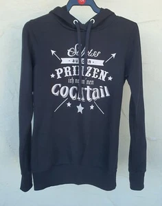 Teenie Damen Kapuzen Sweat Pullover Hoodie Gr. S Spruch Gefüttert Weich ( 1482 ) - Picture 1 of 5