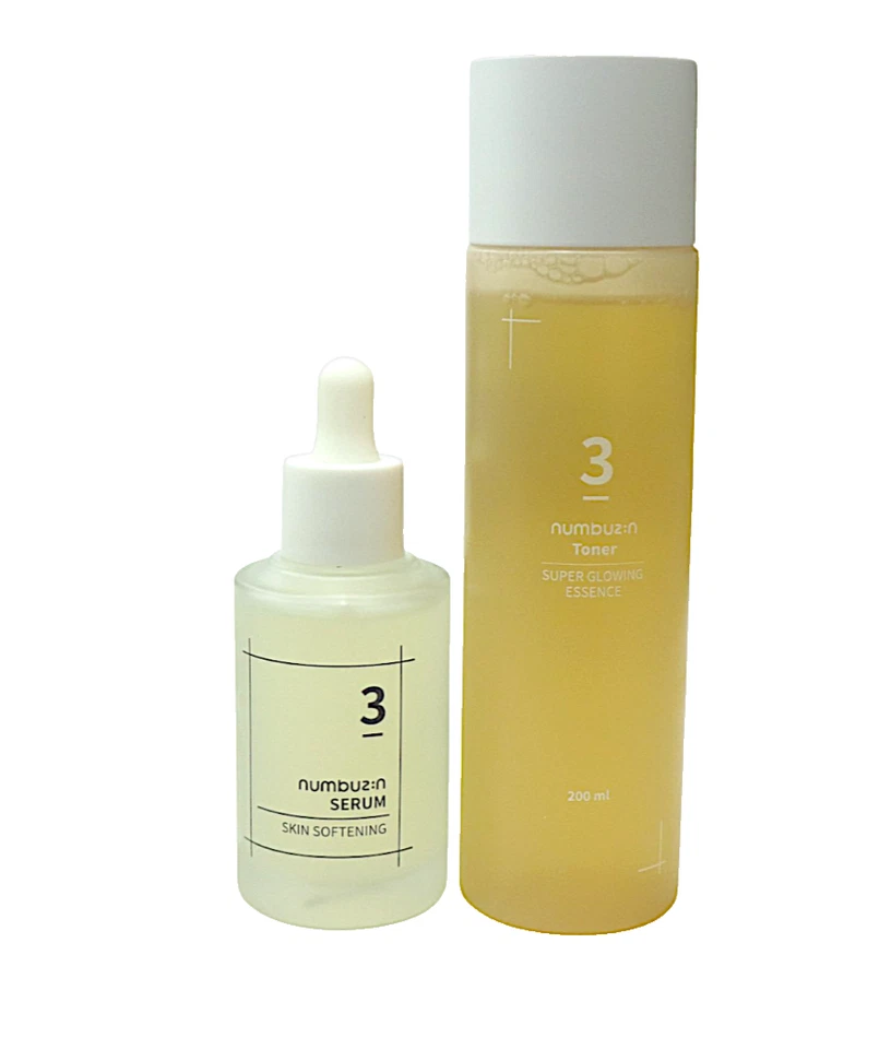 tónico esencia súper brillante numbuz:n 3 y suero suavizante de la piel 3. Foto 1 de 1