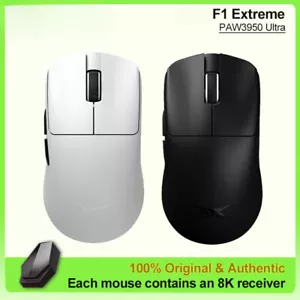F1 Extreme Wireless Gaming Mouse PAW3950 Ultra Dual-Mode 8000Hz 35g Lightweight - Picture 1 of 24