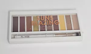 FLOWER BEAUTY SHIMMER & SHADE EYESHADOW PALETTE SUNS BLAZING ES4 NEW - SEALED - Picture 1 of 2
