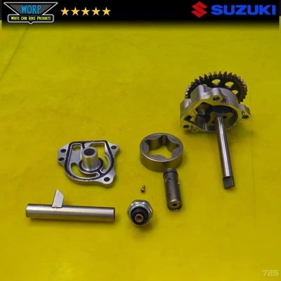GENUINO OEM 99-19 SUZUKI HAYABUSA GSX1300R BOMBA DE ACEITE ENGRANAJE ROTOR ESTUCHE CONJUNTO  Foto 1 de 4