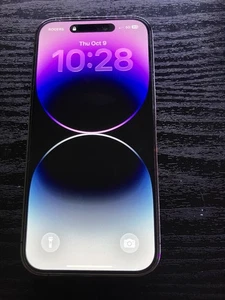 Iphone 14 Pro 128GB A2889 Deep Purple Unlocked - Picture 1 of 10