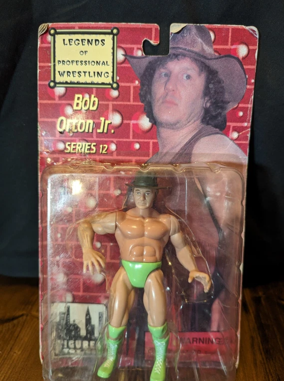 Figura De Colección Bob Orton Jr Leyendas de Lucha Profesional Serie 12 2000 Sin usar, en caja Foto 1 de 4