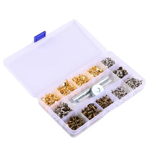 1 Confezione 270 Set Rivetti Fai da Te con Kit Attrezzi di Installazione per - Foto 1 di 12