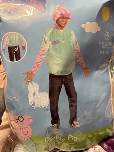 Peppa Pig Adult Costume. Daddy Pig - Picture 1 of 7