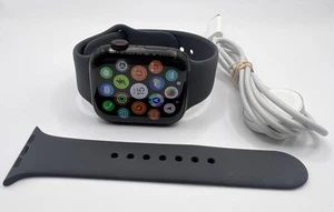 Apple Watch Series 7 45mm (GPS + Cellular) Black Titanium - ML8V3LL/A - Zdjęcie 1 z 8