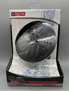 Delta 3-Spray 7,7 Zoll Wandhalterung Fester Regen H2Okinetischer Duschkopf Venetian - Bild 1 von 6