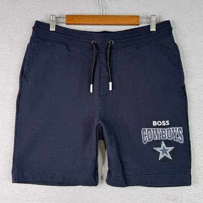 Мужские тренировочные шорты Hugo Boss Dallas Cowboys большой размер синие футбол НФЛ - Изображение 1 из 4