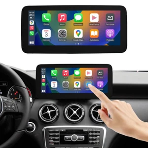 12.3''Wireless Carplay Screen Für Benz W176 CLA C117 X117 X156 B W246 Navi USB - Bild 1 von 15