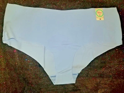FLIRTITUDE NO SHOW CHEEKY PANTY-SWEET BLUE-X-LARGE-NWT - Image 1 of 2