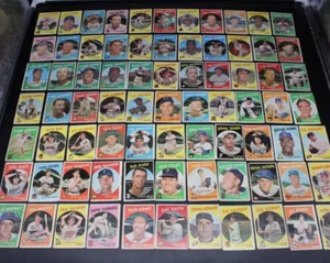 1959 Topps Baseball Cards Starter Lot of 221 - Pete Runnels | Art Ditmar | More - Picture 1 of 12