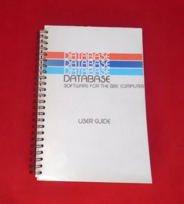 Manual for Merlin Database Software. Acorn BBC B Micro Disc Version User guide - Image 1 of 4