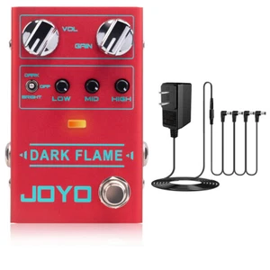 JOYO Guitar 3 Types Distortion Pedal High Gain 3 Band EQ with 9V Power Adapter - Picture 1 of 15