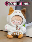 Handmade For Plush 20cm Doll Cute Cat Clothes Clothing Dress Up Anime Toy Gift