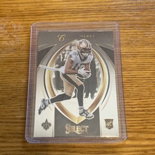 2022 Panini Select Chris Olave Select Futures Rookie Card