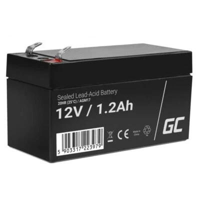 5903317223979 Green Cell AGM17 UPS battery Sealed Lead Acid (VRLA) 12 V 1.2 Ah G - Image 1 of 4