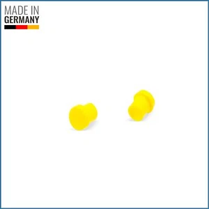 Gelbe Schmiernippelkappen ohne Befestigungslasche - Bild 1 von 6