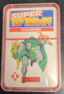 SEALED Vintage German Marvel Villians card set Super Top Trumpf Schurken (1988) - Picture 1 of 4