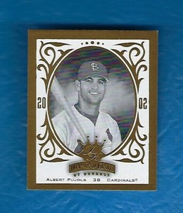 ALBERT PUJOLS 2002 DIAMOND KINGS T204 #15 ALBERT PUJOLS ST LOUIS CARDINALS /1000